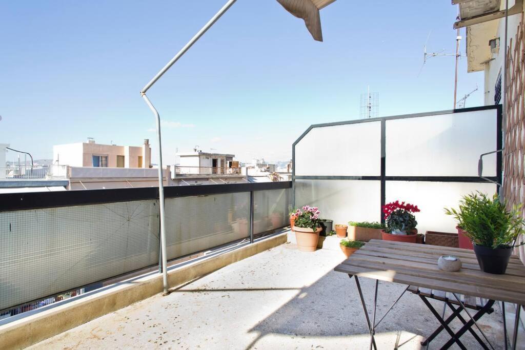 Rooftop Athens Central Studio Esterno foto